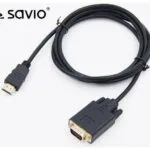 Savio Μετατροπέας HDMI male σε VGA male 1τμχ CL-103