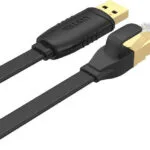 Unitek USB 2.0 Cable USB-A male - RJ45 Μαύρο 1.8m Y-SP02001B