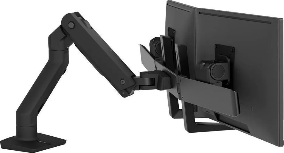 Ergotron HX Desk Βάση Γραφείου για 2 Οθόνες έως 32" με Βραχίονα - Image 1