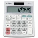 Casio Αριθμομηχανή σε Γκρι Χρώμα MS-88ECO