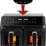 Eldom Air Fryer με Διπλό Αποσπώμενο Κάδο 9lt Μαύρο FR210