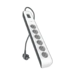 Belkin Πολύπριζο Aσφαλείας 6 Θέσεων με Καλώδιο 2m BSV603vf2M-V2