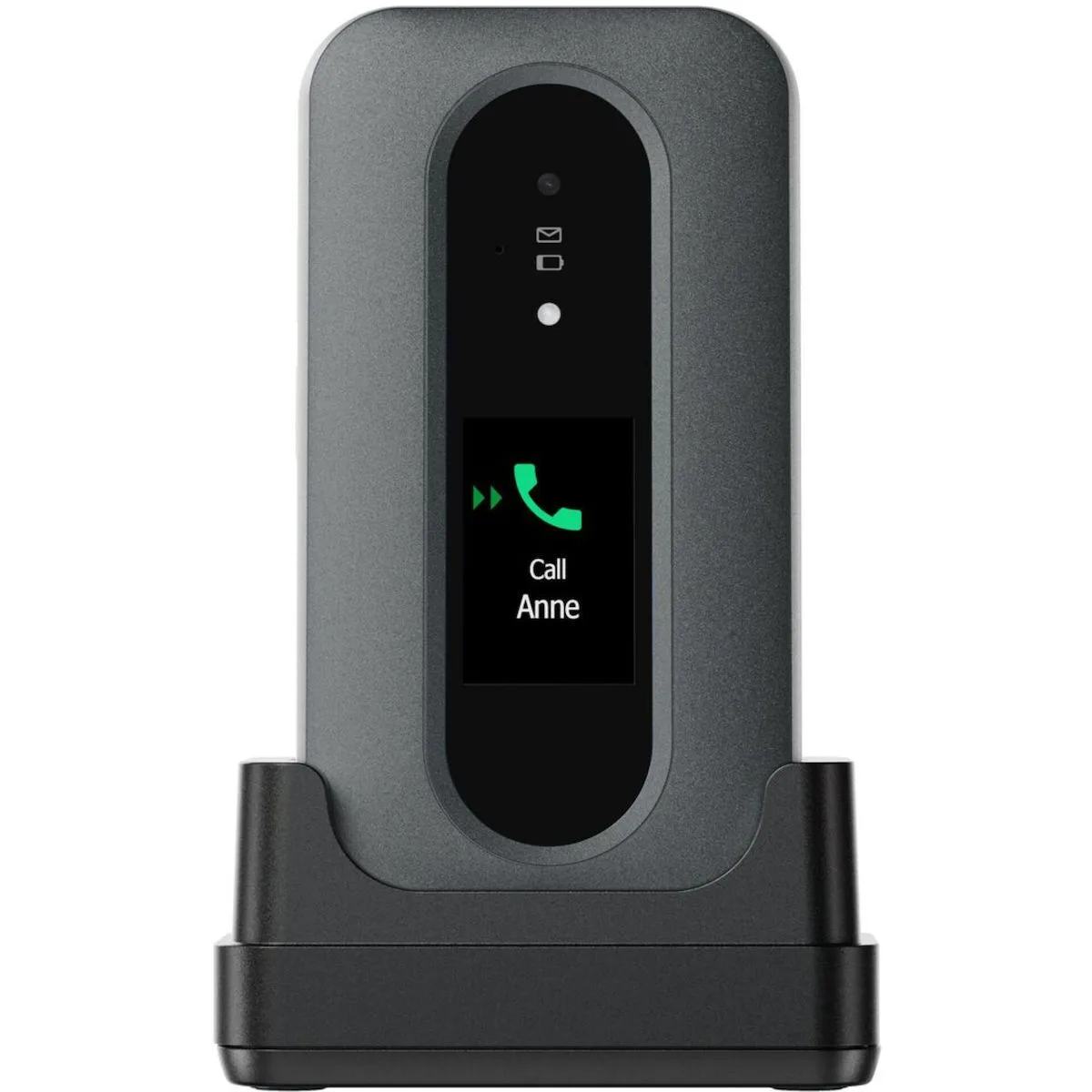 Doro Leva L30 Single SIM Κινητό με Κουμπιά Graphite White - Image 1