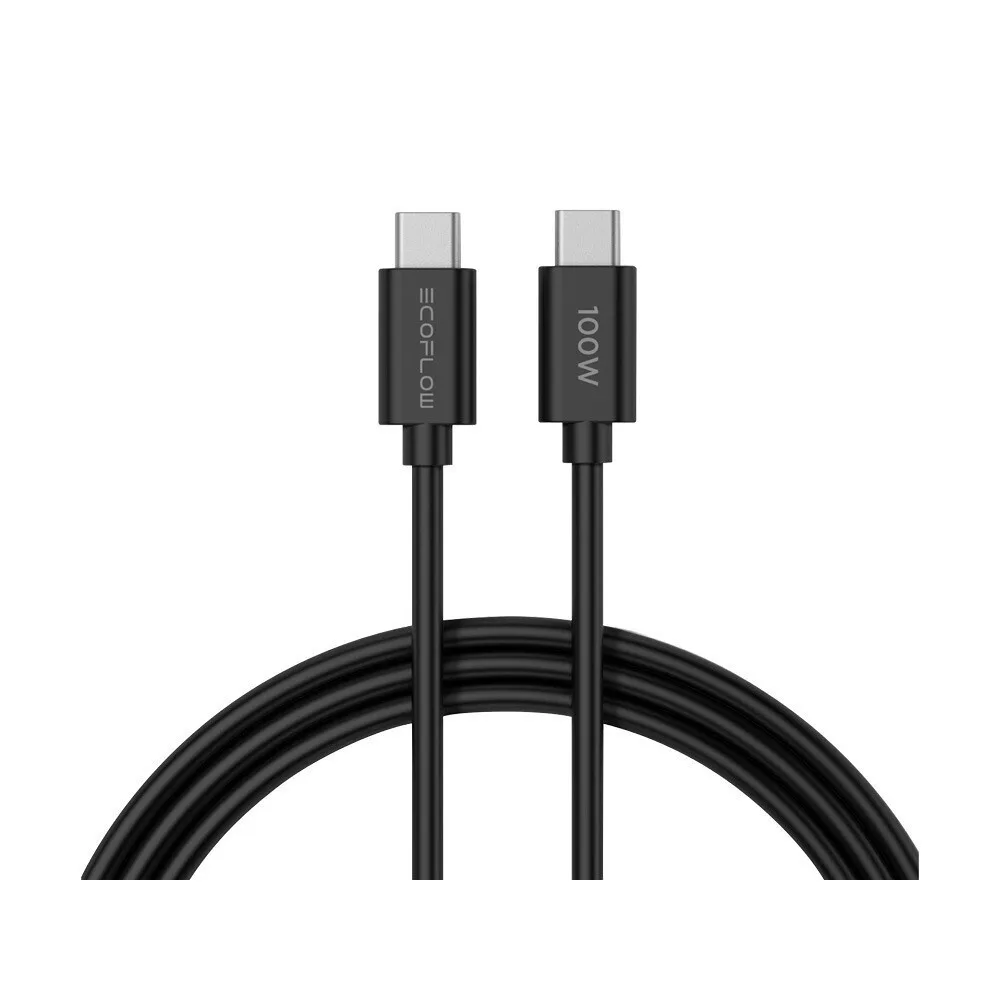 20250312112354_ee06c39d EcoFlow Φορτιστής GaN με Θύρα USB-A και 2 Θύρες USB-C και Καλώδιο USB-C - USB-C 65W Power Delivery Ασημί (Rapid) - Image 1