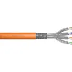 Digitus U/UTP Καλώδιο Δικτύου Ethernet 100m Κίτρινο 1τμχ DK-1743-A-VH-D-1