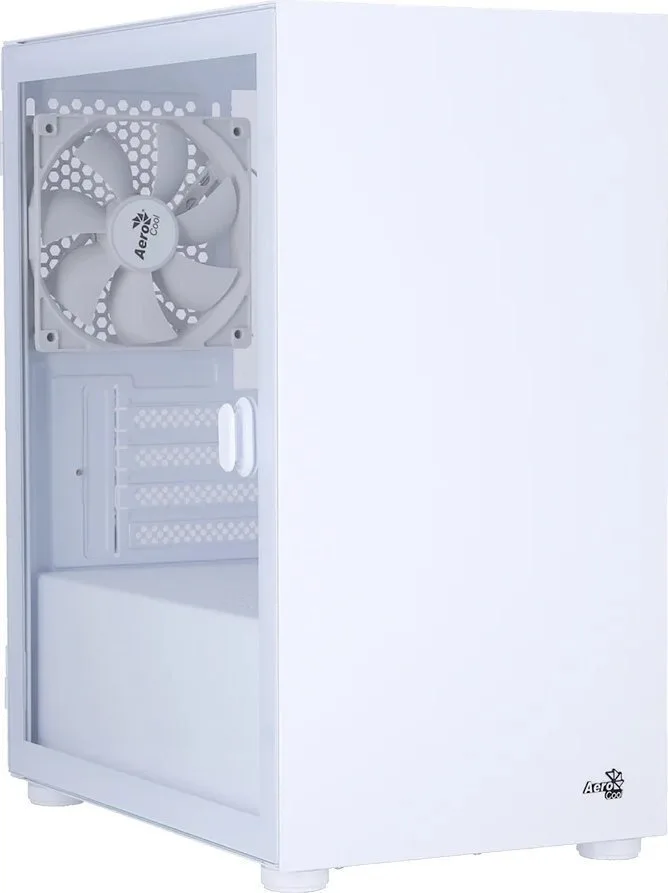 20250312122410_7b954080 Aerocool CS111 Gaming Mini Tower Κουτί Υπολογιστή με Πλαϊνό Παράθυρο Λευκό - Image 1