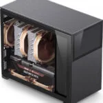 Jonsbo D31 Screen Mini Tower Κουτί Υπολογιστή με Πλαϊνό Παράθυρο Μαύρο