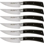 Laguiole Μαχαίρια Steak από Ανοξείδωτο Ατσάλι 10cm 6τμχ