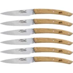 Laguiole Μαχαίρια Steak από Ανοξείδωτο Ατσάλι 10.5cm 6τμχ