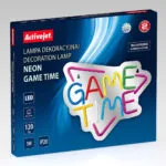 Active Jet Neon Διακοσμητικό Φωτιστικό LED 23.8εκ. AJE-NEON GAME TIME