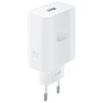 Oppo Φορτιστής Χωρίς Καλώδιο με Θύρα USB-A 45W Λευκός (SuperVooc)