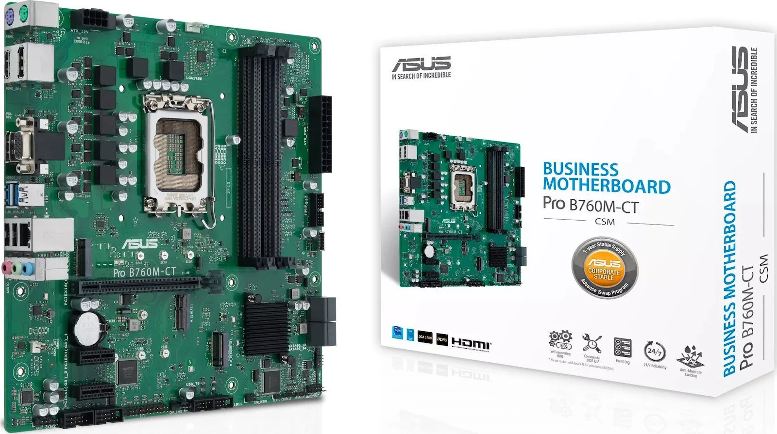 20250313143056_asus_pro_b760m_ct_csm_motherboard_micro_atx_me_intel_1700_socket Asus Pro B760M-CT-CSM Motherboard Micro ATX με Intel 1700 Socket 90MB1DY0-M0EAYC - Image 1
