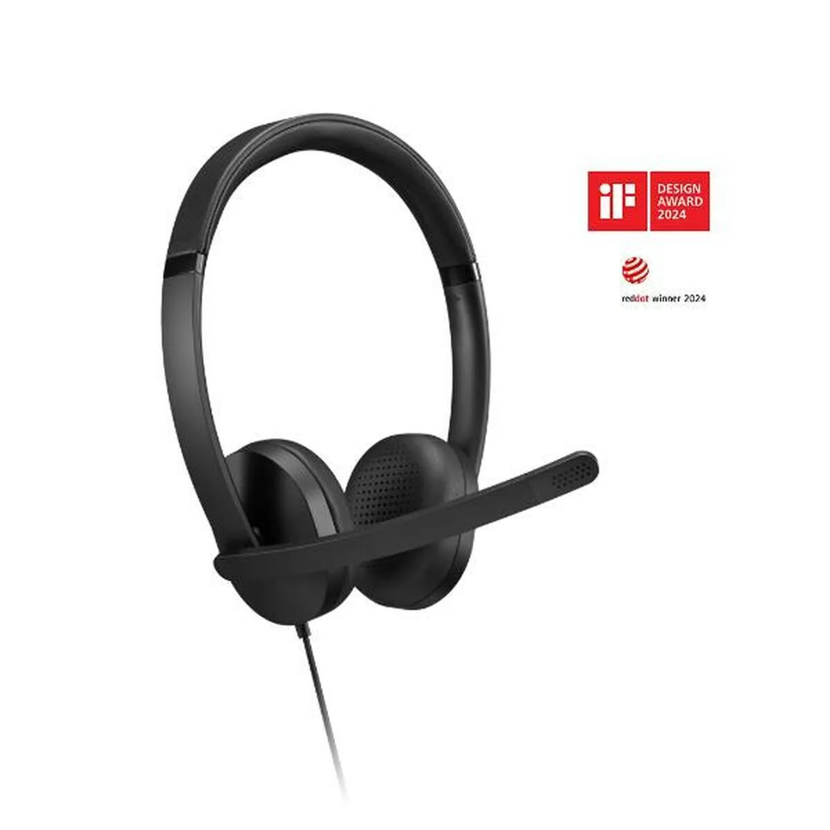 Lenovo Wired Stereo Gen 2 On Ear Multimedia Ακουστικά με μικρόφωνο και σύνδεση USB-A - Image 1