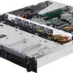 Asrock Rack 1u Server Am5 B650 4x Ddr5 Ecc 4x Sata 3,5hs M.2 Pcie4 X16 2x 10gb + 2x 1gb Lan 2x 450w Ipmi