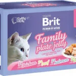 Brit Premium Family Plate Υγρή Τροφή για Γάτες σε Φακελάκι 12x85gr