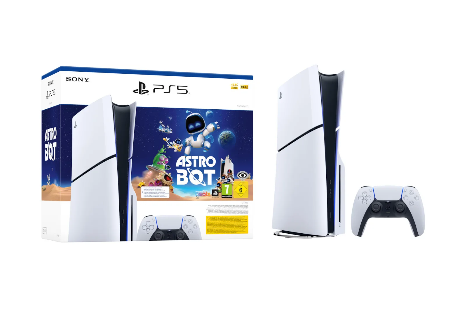 Sony PlayStation 5 Slim 1TB Astro Bot (Voucher) (Official Bundle) - Image 1