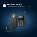 Motorola FW410 4G Ενσύρματο Τηλέφωνο Γραφείου Μαύρο 107FW410L