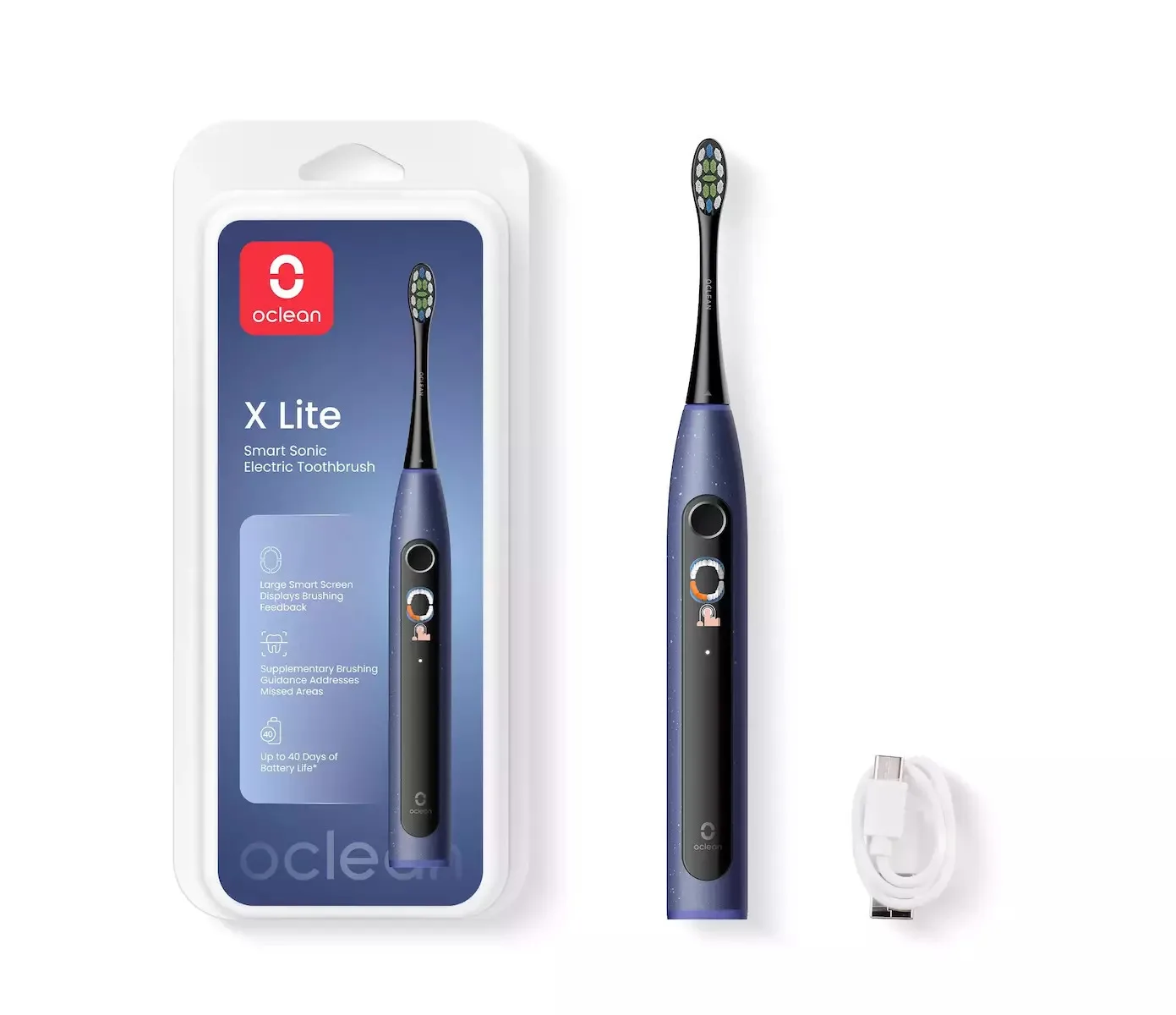 20250317110619_oclean_x_lite_gy_sonic_toothbrush Oclean X Lite Gy Sonic Toothbrush - Image 1