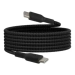 Belkin Boost Charge Braided USB 2.0 Cable USB-C male - USB-C 60W Μαύρο 2m CAB004bt2MBK