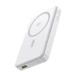 Baseus Airpow2 Qi2 Power Bank 10000mAh 22.5W με Θύρα USB-A και Θύρα USB-C Λευκό