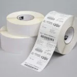 Zebra Z-Select 2000D 800262-127 2100 Αυτοκόλλητες Ετικέτες σε Ρολό για Εκτυπωτή Ετικετών 57x32mm