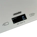 Mesko Ψηφιακή Ζυγαριά Κουζίνας 1gr/5kg Ασημί MS3145