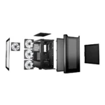 Be Quiet Pure Base 501 LX Gaming Midi Tower Κουτί Υπολογιστή με Πλαϊνό Παράθυρο και RGB Φωτισμό Μαύρο