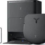 Ecovacs Deebot X5 Omni Σκούπα Ρομπότ για Σκούπισμα & Σφουγγάρισμα με Χαρτογράφηση και Wi-Fi Μαύρη