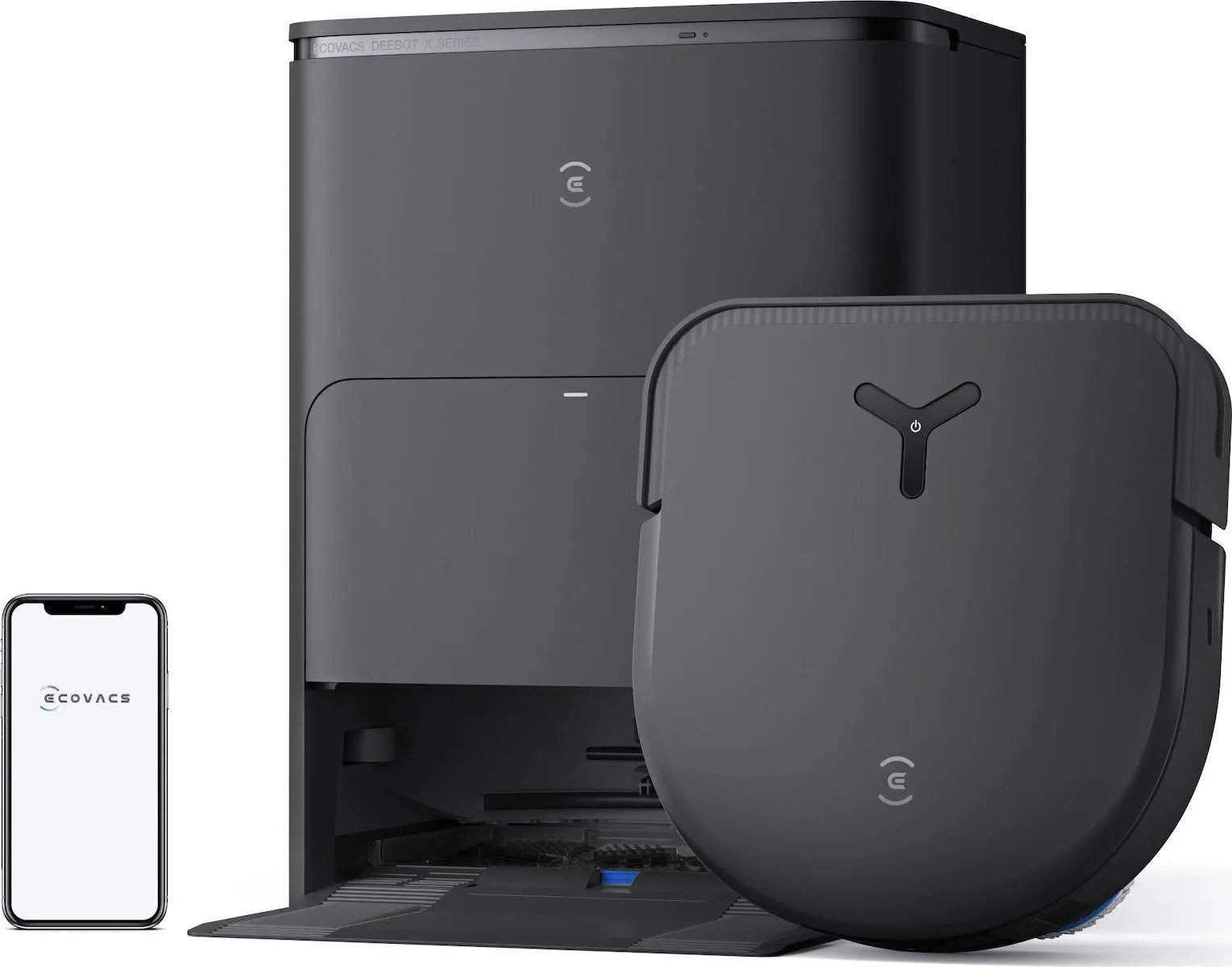 20250318173903_e4c9d175 Ecovacs Deebot X5 Omni Σκούπα Ρομπότ για Σκούπισμα & Σφουγγάρισμα με Χαρτογράφηση και Wi-Fi Μαύρη - Image 1