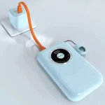 Dudao K21 Mini Power Bank 10000mAh 22.5W με Θύρα USB-A και Θύρα USB-C Power Delivery Μπλε