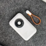 Dudao K21 Mini Power Bank 10000mAh 22.5W με Θύρα USB-A και Θύρα USB-C Power Delivery Λευκό