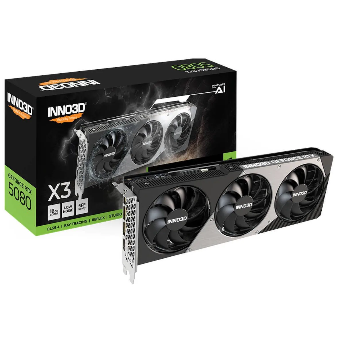 20250319132601_inno_3d_geforce_rtx_5080_16gb_gddr7_x3_karta_grafikon_n50803_16d7_176068n Inno 3D GeForce RTX 5080 16GB GDDR7 X3 Κάρτα Γραφικών N50803-16D7-176068N - Image 1