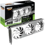 Inno 3D GeForce RTX 5070 Ti 16GB GDDR7 X3 OC WHITE Κάρτα Γραφικών N507T3-16D7X-176068W