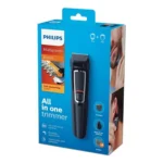 Philips Multigroom Series 3000 MG3730/15 Επαναφορτιζόμενη Κουρευτική Μηχανή Μαύρη