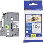 Brother TZE131S Ταινία Ετικετογράφου 4m x 12mm σε Διάφανο Χρώμα TZE-131S