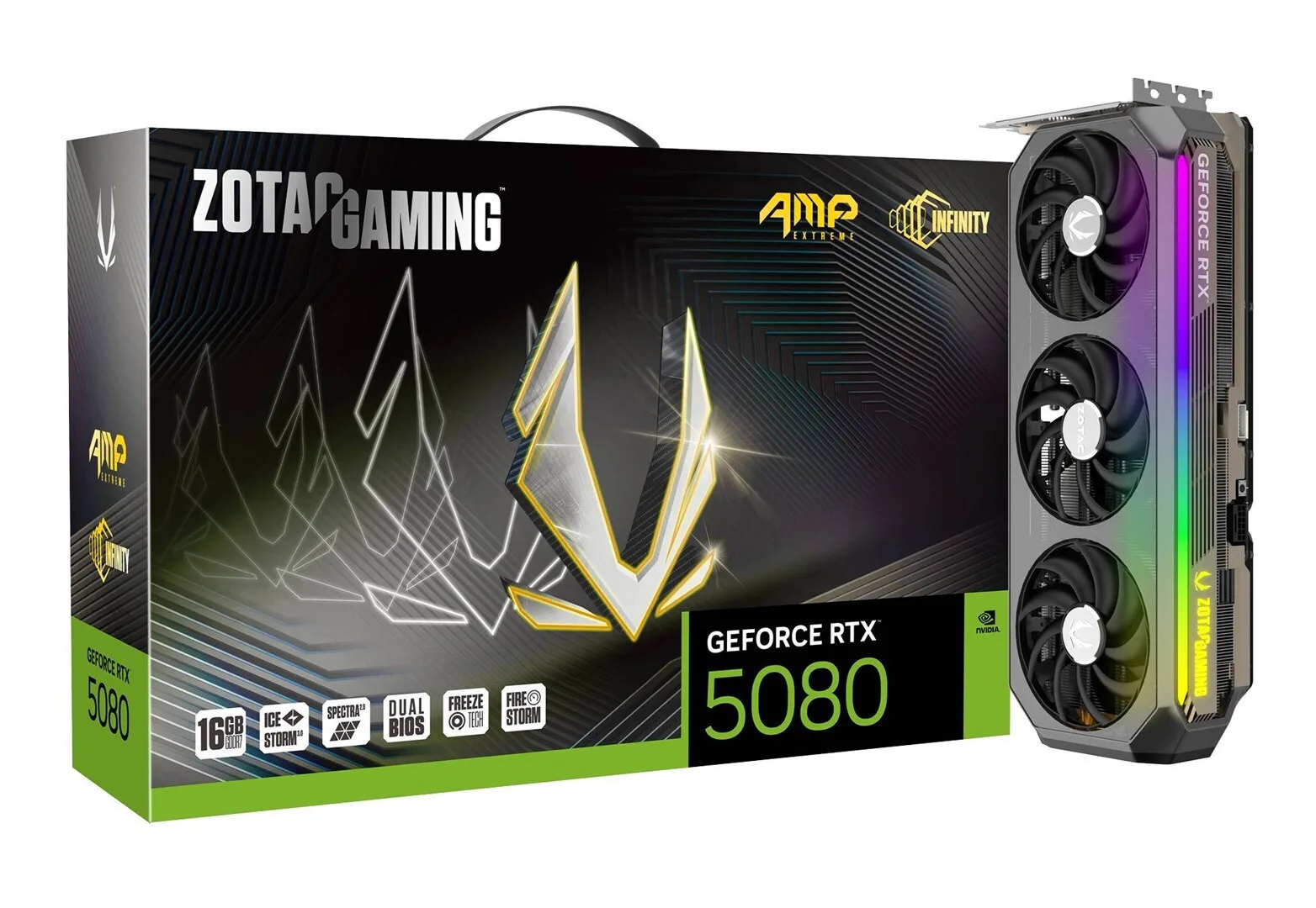 20250320123013_zotac_geforce_rtx_5080_16gb_gddr7_amp_extreme_infinity_karta_grafikon_zt_b50800b_10p Zotac GeForce RTX 5080 16GB GDDR7 AMP Extreme INFINITY Κάρτα Γραφικών ZT-B50800B-10P - Image 1