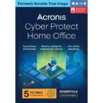 Acronis Office Home Αγγλικά συμβατό με Mac/Windows σε Ηλεκτρονική άδεια για 5 Χρήστες και 1 Έτος χρήσης