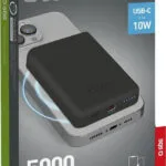 SBS MagSafe Power Bank 5000mAh 5W με Θύρα USB-C Μαύρο