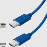 SBS Braided USB 2.0 Cable USB-C male - USB-C 60W Μπλε 1.5m