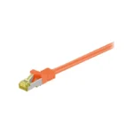 Goobay S/FTP Cat.7 Καλώδιο Δικτύου Ethernet 0.5m Πορτοκαλί 1τμχ 91579