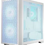 Logic Dart Pro Mini ARGB Mini Tower Κουτί Υπολογιστή Λευκό