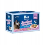 Brit Premium By Υγρή Τροφή για Γάτες σε Φακελάκι 12x85gr