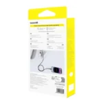 Baseus Dura USB-A to Lightning Cable 18W Μαύρο 1m (P10377801U01-00)