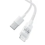 Baseus Gem USB-A to Lightning Cable 20W Λευκό 1m P10373003211-00