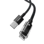 Baseus Gem USB-A to Lightning Cable Μαύρο 1m P10373003111-00