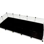 C&C C&C Modular Cage Περίφραξη Κουνελιών Μαύρη 180x75x37cm