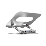 Unitek USB-C Docking Station με HDMI 4K PD Ethernet Ασημί (D1109B01)