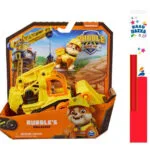 Παιχνιδολαμπάδα Paw Patrol Rubble & Crew - Rubble's Bulldozer για 3+ Ετών Spin Master