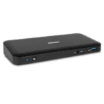 Hamlet USB-C Docking Station με HDMI/DisplayPort 4K PD Ethernet και σύνδεση 3 Οθονών Μαύρο
