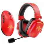 Havit H2039BG Limited Edition Over Ear Gaming Headset με σύνδεση 3.5mm Κόκκινο